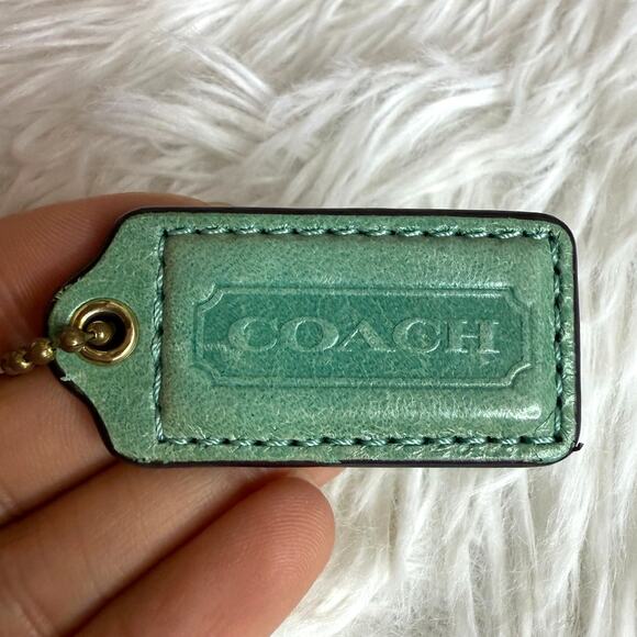 2" COACH Fob Bag Charm Hang tag Hangtag - Picture 1 of 2